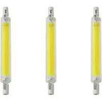 Avide LED Staaflamp R7s Helder - 2W 200lm 3000K - Warmwit - Vervangt 21W - 3 stuks