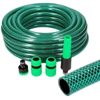 EDM tuinslang - Diameter 15 mm - 10 m - 4 verschillende eindkappen