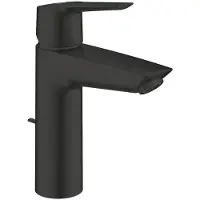 GROHE Wastafelmengkraan QuickFix Start M-Size ES Met Waste Mat Zwart