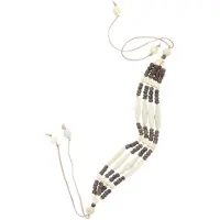 Behave – Choker dames sieraden – Boho stijl – Bruin naturel look