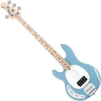 Sterling By Music Man StingRay Ray4 LH Chopper Blue linkshandige elektrische basgitaar