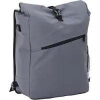 vidaXL Fietstas Grijs 33 x 16 x 60 cm Polyester