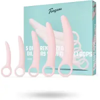 Teazers - Vaginale Dilator Set - Dilator Vrouw - Vaginisme Set - Dildo Set - Bekkenbodemtrainer Vrouw - Vaginale Gezondheid - Lichtroze