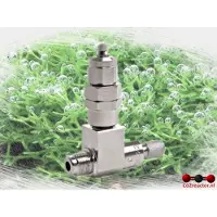 Oxyturbo Naaldventiel met 1/8” bu.dr. x opsteekkoppeling 4/6mm, terugslagklep G2509016