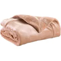 Vivaraise Deken Tender in polyester, kleur Dragée - 150 x 200 cm