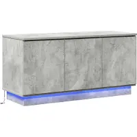 vidaXL TV Kast 100 x 38 x 49 cm Beton Grijs Bewerkt hout