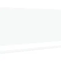 vidaXL Vervangingsdoek voor zonnescherm Wit 580 x 295 cm Polyester