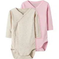 Name it NBNBODY 2P LS WRAP SOLID NOOS Unisex Body - Maat 74