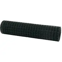 vidaXL Euro Hek 1,2 x 25 m PVC-gelaagd ijzer Groen