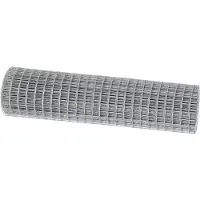vidaXL Euro Hek 1 x 10 m PVC-gelaagd ijzer