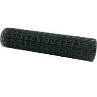vidaXL Euro Hek Groen 1,2 x 10 m PVC-gelaagd ijzer