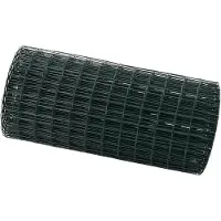 vidaXL Euro Hek Groen 0,6 x 10 m PVC-gelaagd ijzer