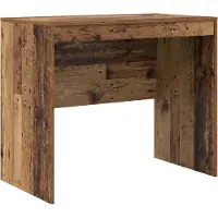 vidaXL Bureau Oudhout 90 x 50 x 76 cm