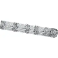 vidaXL Weidehekwerk Zilver