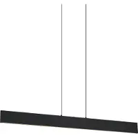 QAZQA Moderne hanglamp zwart incl. LED dimbaar en 3-way switch easylift - Straight