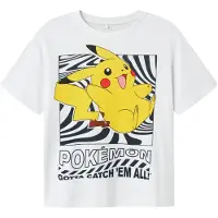 Name it Shirt 'NKMJamish Pokemon' geel / rood / zwart / wit