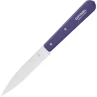 Opinel Gekarteld Schilmes N°113 - Robuust Mes met Microvertanding - Paars