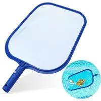 Famanu zwembadreinigingsnet – fijnmazig net voor bladeren en insecten – accessoire voor zwembad, spa en vijver