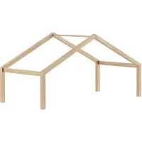 Vipack Ombouwset Voor Huisbed Forrest - Massief Beukenhout - - Bruin - Hout