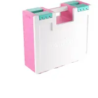 GameGenic Game Castle - Pink/White/Teal