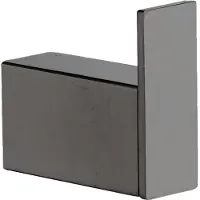 Plieger Altea Badkamer Haak – Enkele Haak – Geborsteld Gunmetal