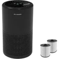 Erikssøn Luchtreiniger Prime - Met Hepa Filter 2x - 70 m3/u - Vermindert Stof En Pollen - Air Purifier - Zwart