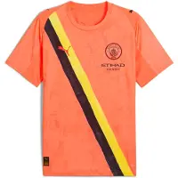 Puma Super Manchester City Fc Replica Junior Short Sleeve T-shirt Oranje 11-12 Years Kinderen