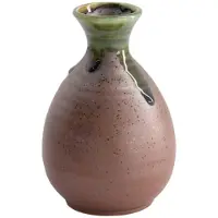 Tokyo Design Studio - Sake Fles – Iga Bruin – Keramiek – 12.5x8cm
