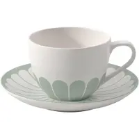 Villeroy & Boch Kaffeetasse mit Untertasse Fleur Couleur 160 ml