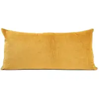 Haomy New Delhi kussen fluweel chamois 55x110 cm