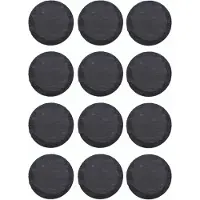 Novaliv 18x leisteen borden I rond I 33x0,5 cm I sushi decoratie serveerborden lange leisteen borden onderzetters tafel plaats kaars bord