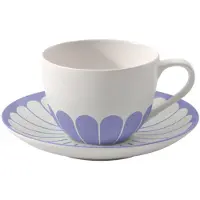 Villeroy & Boch Kaffeetasse mit Untertasse Fleur Couleur 160 ml