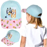 Sarcia.eu Bluey Turquoise roze KATOENEN VOOR ZOMER baseballpet voor meisjes 100% KATOEN 54