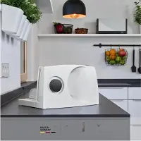 BOG Opklapbare Elektrische Allessnijder – Broodsnijmachine Met ECO-Motor – Krachtige En Compacte Snijhulp – Made In Germany