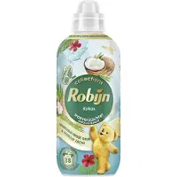 Robijn 2+3 Gratis: Wasverzachter Kokos Sensation 38 Wasbeurten 765 Ml