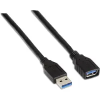 Aisens USB-kabel Aisens A105-0042 Zwart 2 m