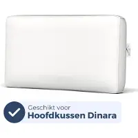 Best Life Kussensloop Dinara - Verkoelend - Beddengoed - Wit