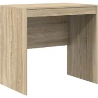 vidaXL Bureau Sonoma Eik 80 x 50 x 76 cm