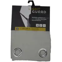 Finesse Light Guard Thermo Gordijn Ringen Grijs