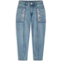 Scotch & Soda Girls Stretch Slub Denim Jeans Coastal Blue Maat: 14 | Spijkerbroeken Outlet | Unisex | Blauw
