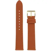 Junghans Max Bill handwinding lederen band cognac - horloge band - 18 mm