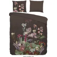 Good Morning Dekbedovertrek Katoen Renforcé Phoebe - brown 200x200/220cm