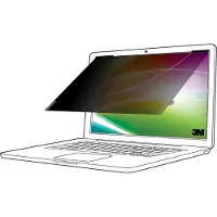 3M Bright Screen BP121W1B Privacyfolie Laptop 30,7 cm (12,1) Beeldverhouding: 16:10 7100288051 Universal