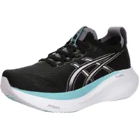 Asics Loopschoen 'GEL-NIMBUS 27' grijs / zwart / wit