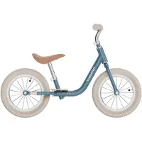 Yvolution - Velo classic - Loopfiets – Vintage blauw – Verstelbaar zadel en stuur