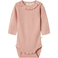 Lil´ Atelier Rompertje/body 'NBFRachel' oudroze
