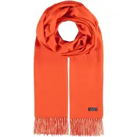 Fraas Sjaal Pure Polyacrylic Scarf Orange Oranje