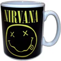 Rock Off Starskie Nirvana Smiley Logo Boxed Mug