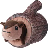 Holland Animal Care Double Wobble Log Lovers hondenspeelgoed - hondenspeeltjes - hondenknuffel - hondenspeeltje - 27 x ø 12 cm