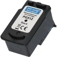 PrintAbout Inktcartridge PG-510 Zwart geschikt voor Canon